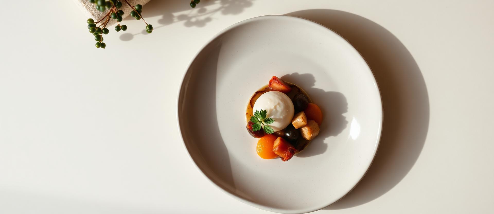 Plato de autor por Andrea Vilchis